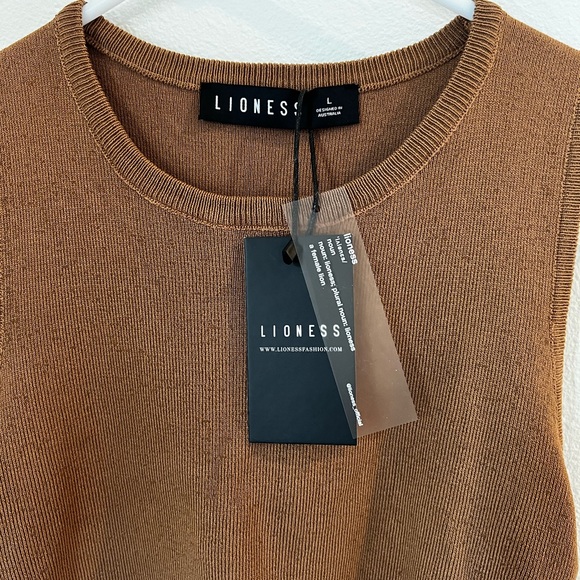 Lioness dress, in a gorgeous bronze/brown colour, size 8US - Picture 5 of 5